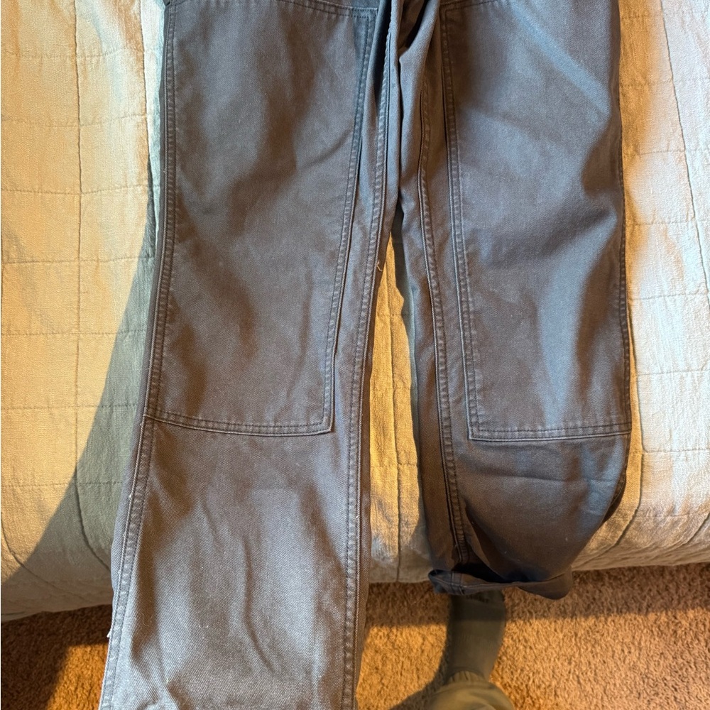 REI Olive Green Women's Jeans Overalls - Picture 8 of 13